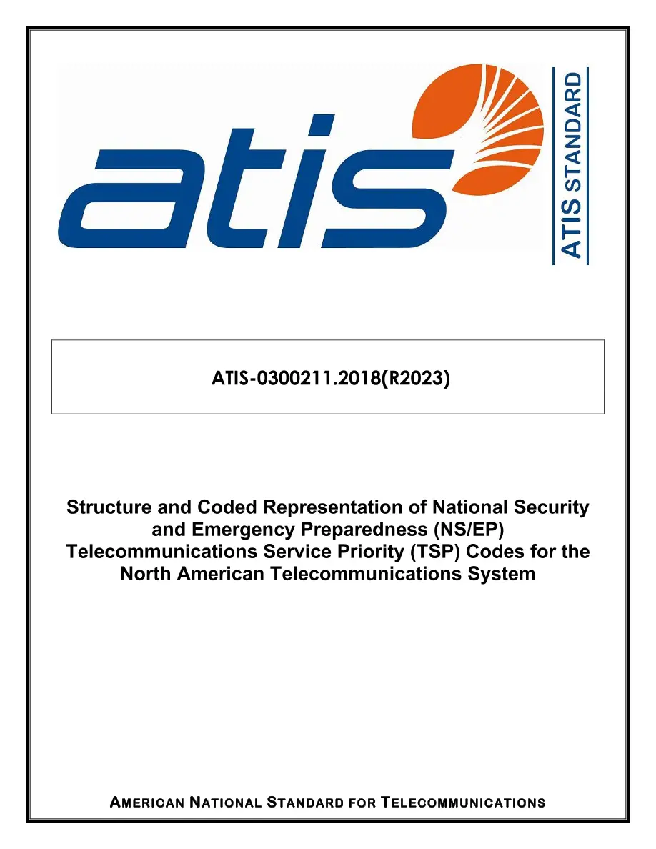 ATIS 0300211.2018 (R2023) ATIS 0300211.2018 (R2023) pdf
