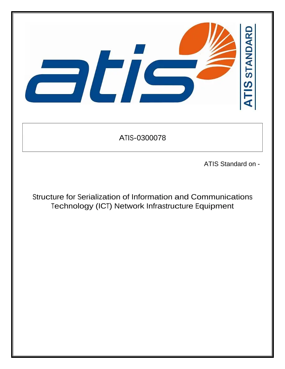 ATIS 0300078 pdf