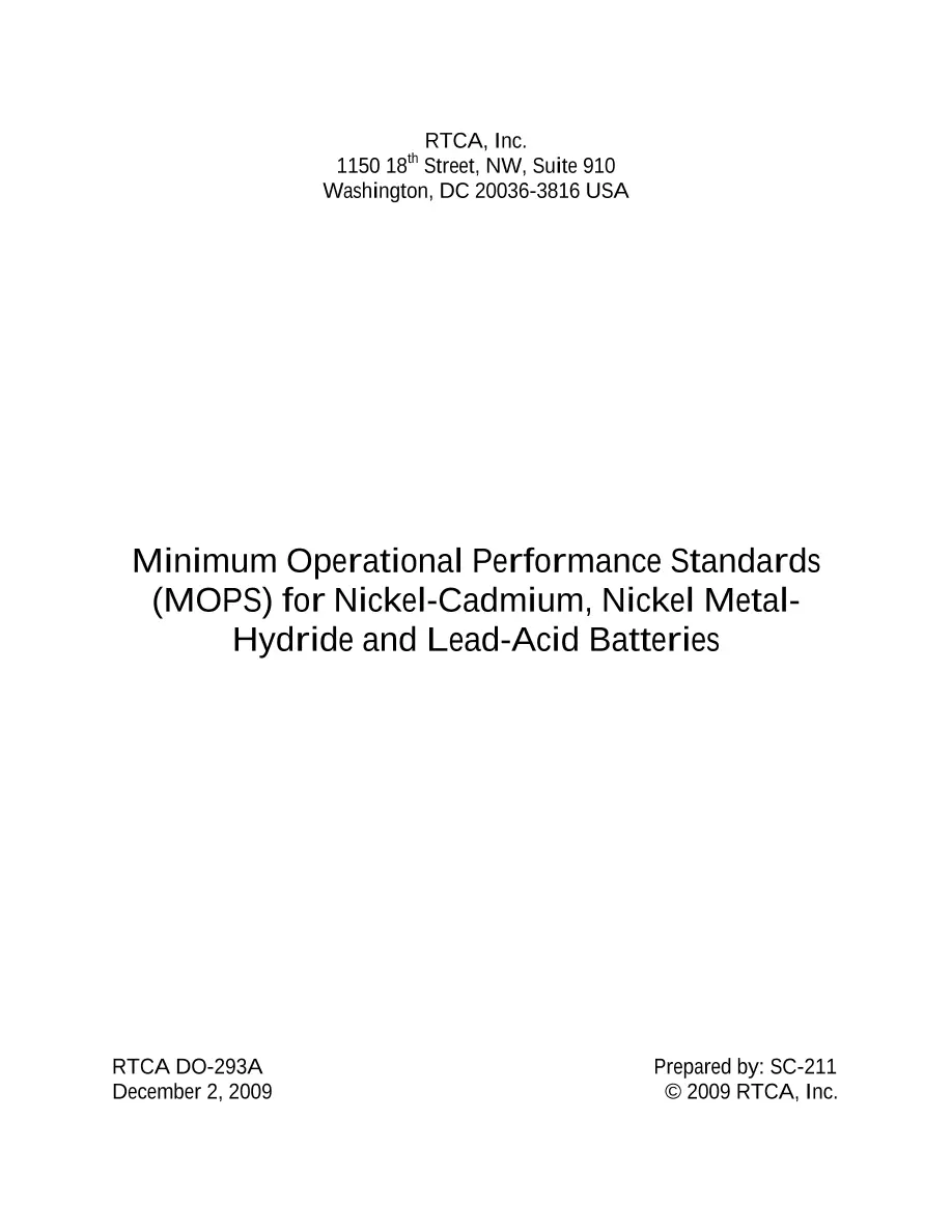 RTCA DO-293A pdf