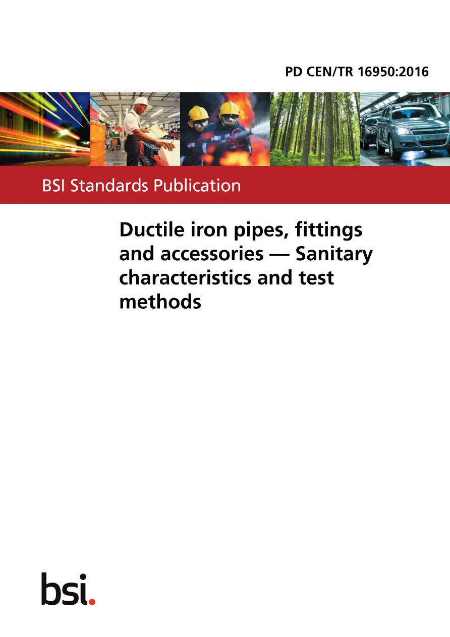 BS PD CEN/TR 16950:2016 BS PD CEN/TR 16950:2016 pdf