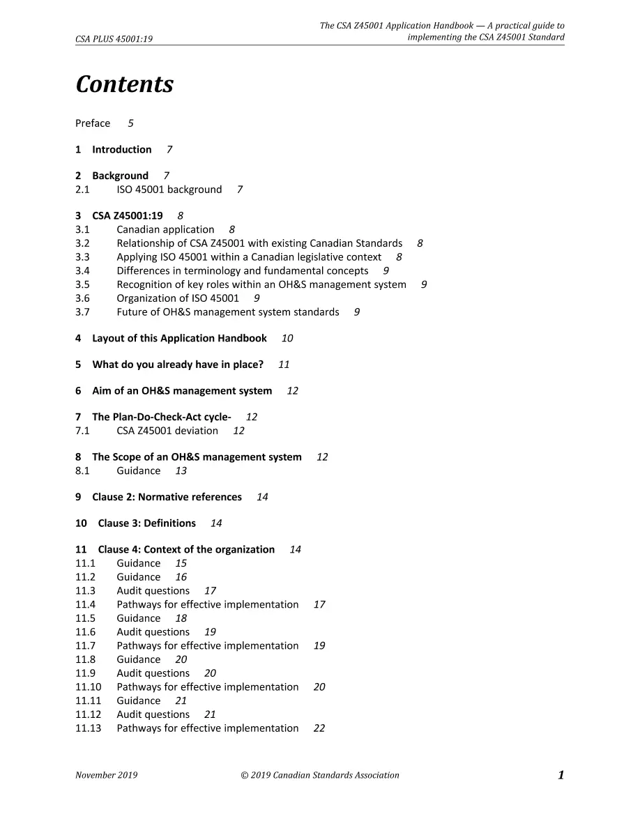 CSA PLUS 45001:19 CSA PLUS 45001:19 pdf