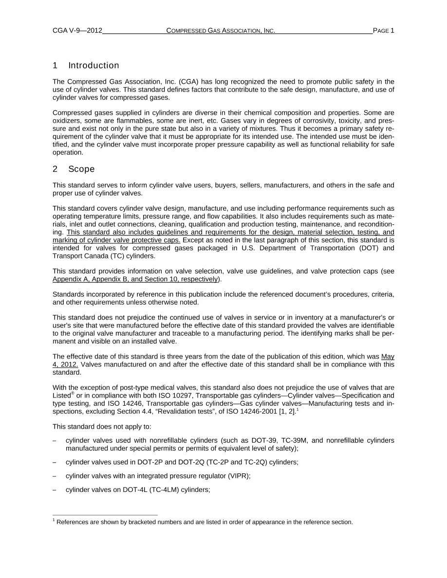 CGA V-9 pdf