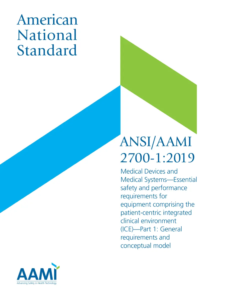 AAMI 2700-1:2019 AAMI 2700-1:2019 pdf