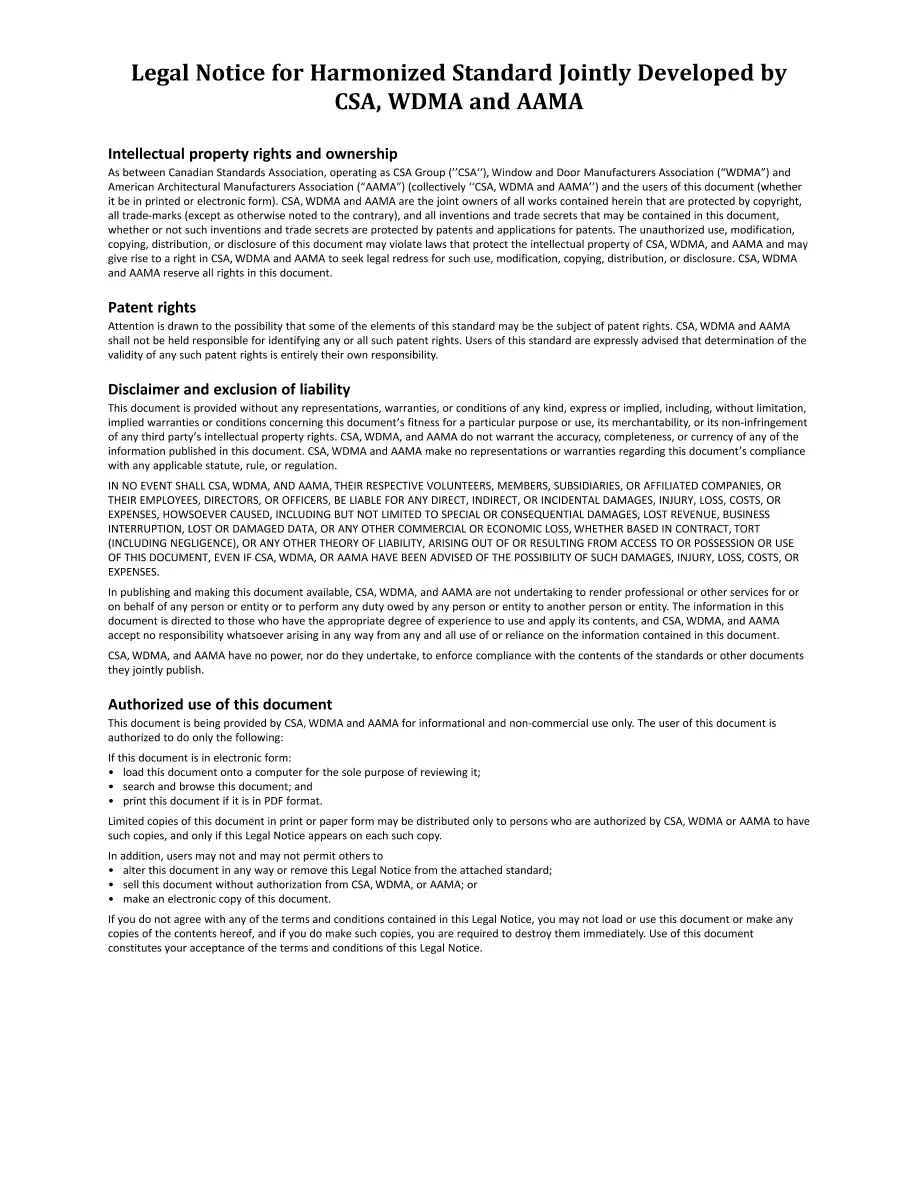CSA A440-17 (R2022) pdf