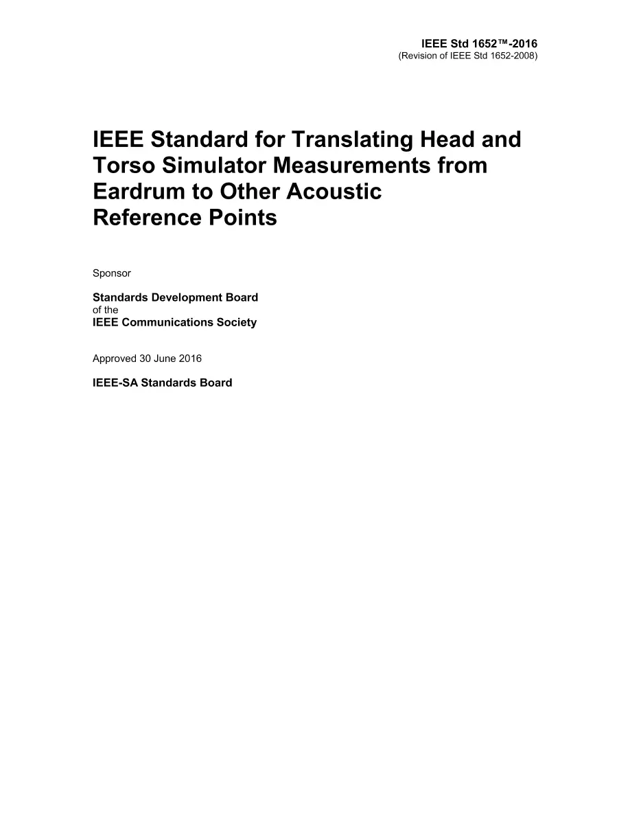IEEE 1652-2016 IEEE 1652-2016 pdf