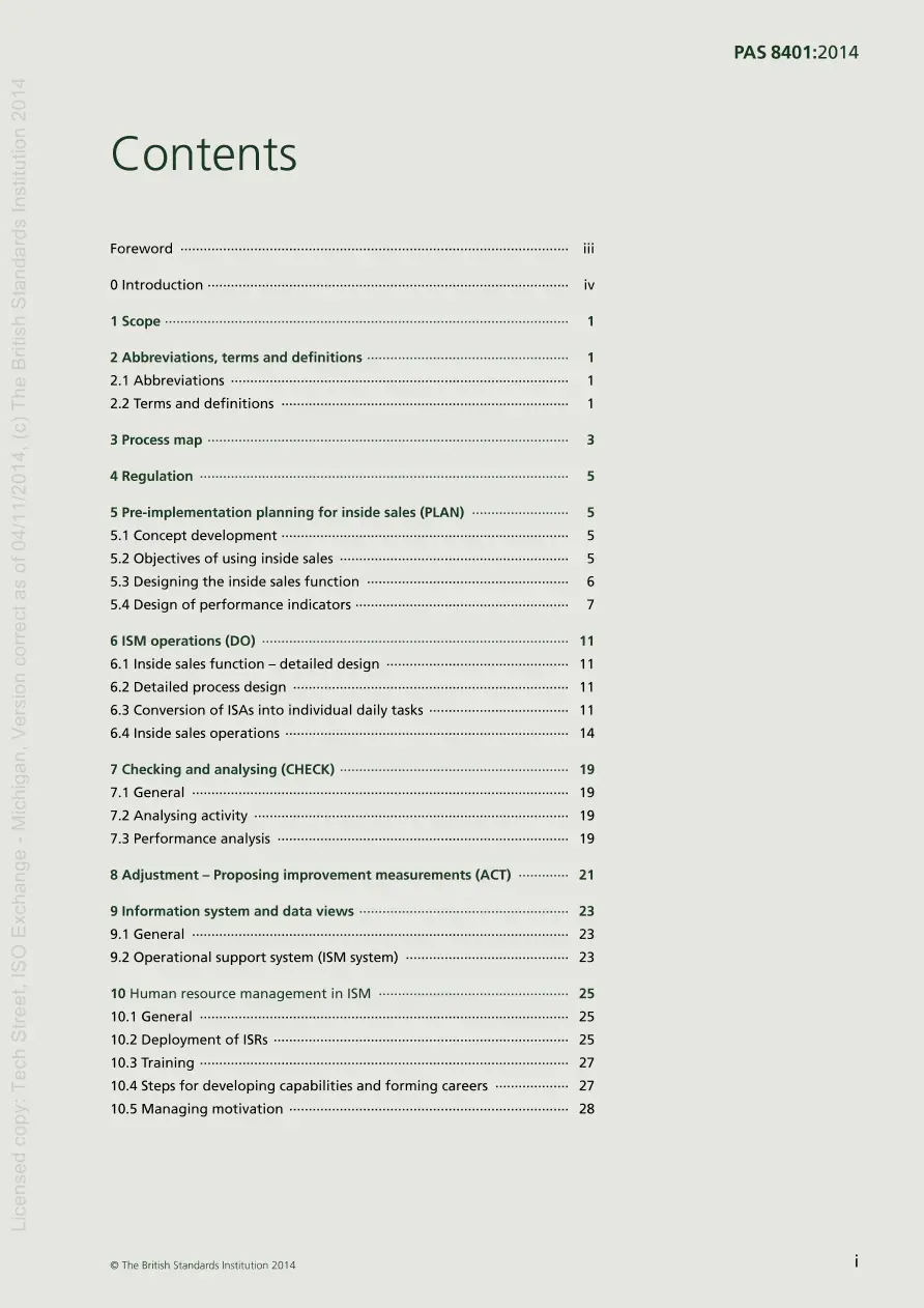 BS PAS 8401:2014 pdf