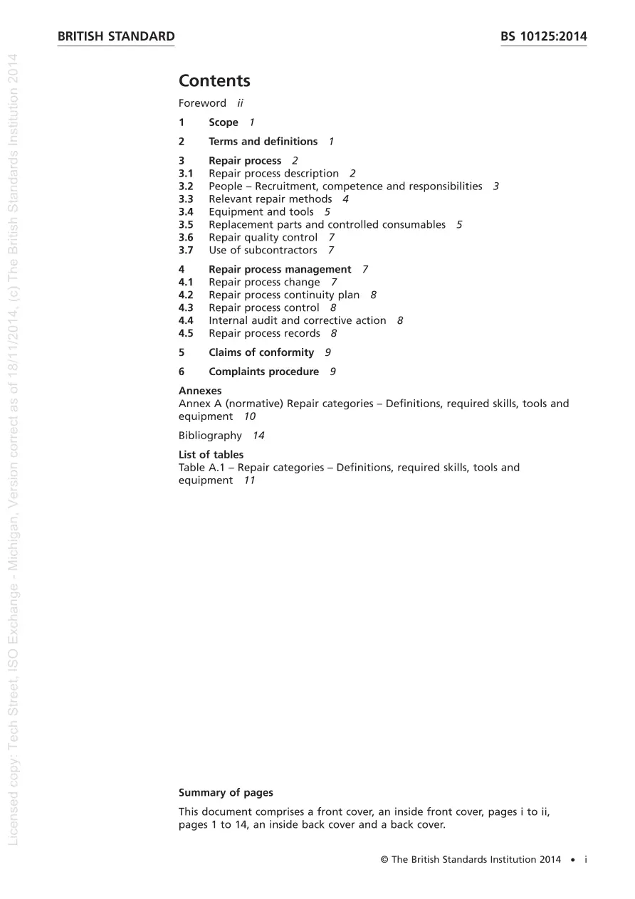 BS 10125:2014 pdf