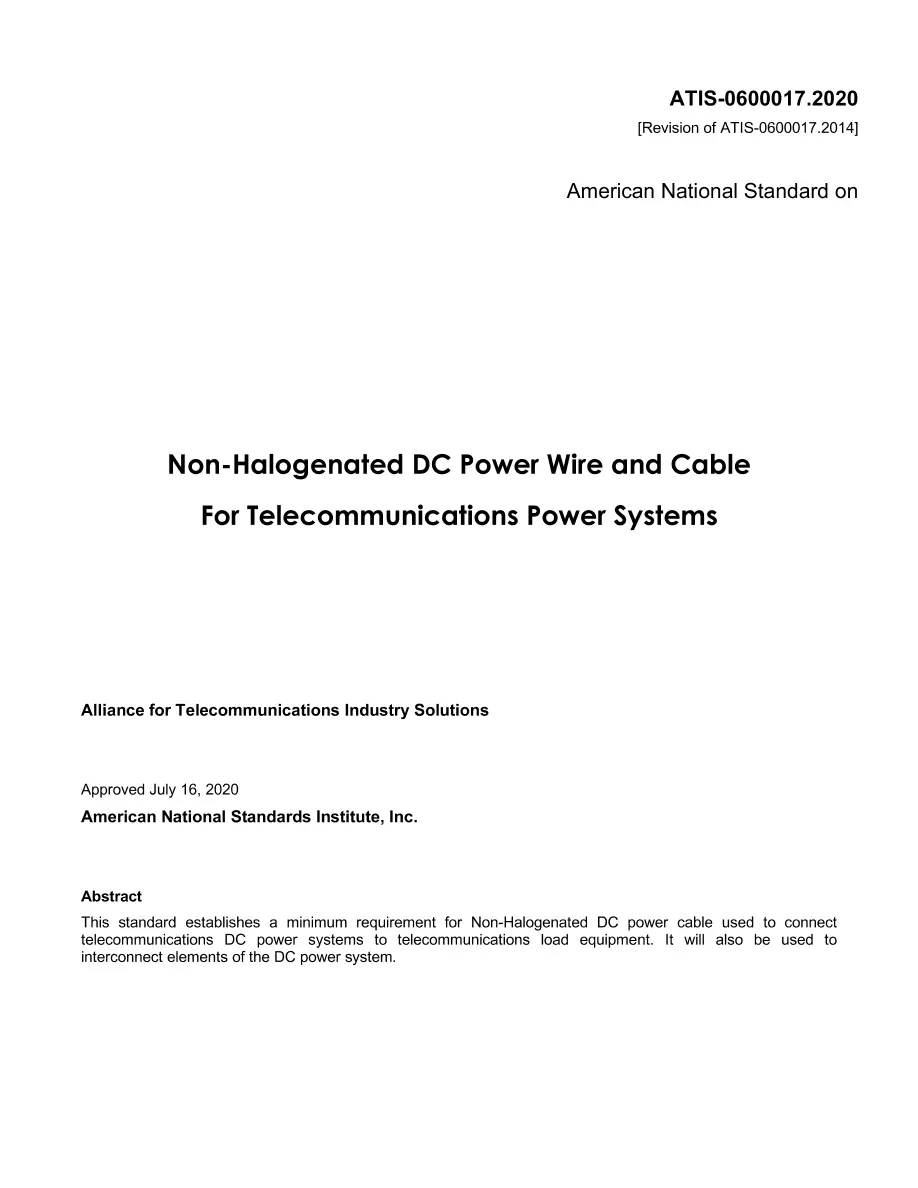 ATIS 0600017.2020 ATIS 0600017.2020 pdf