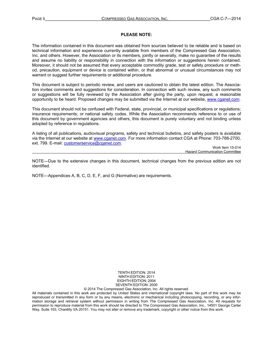 CGA C-7 pdf