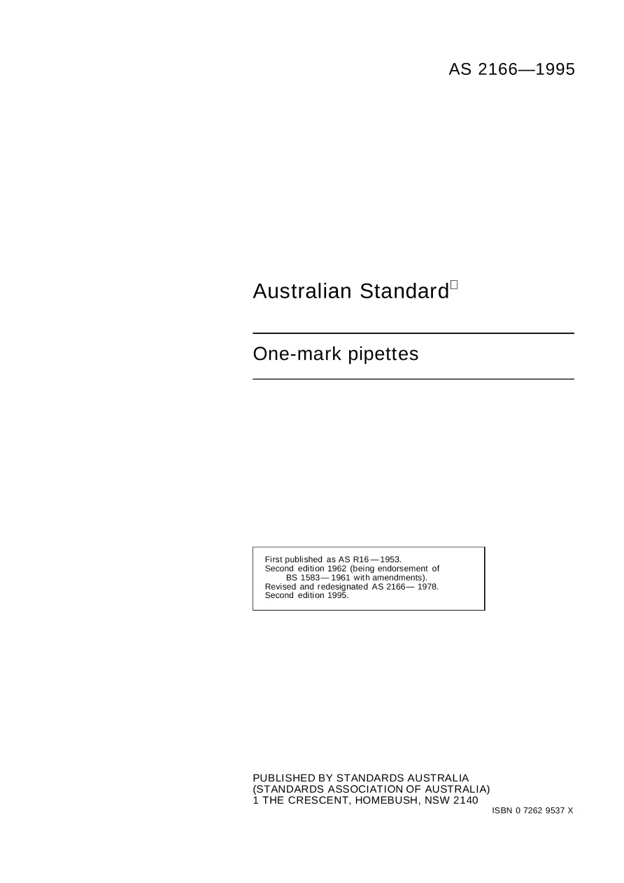 AS 2166-1995 pdf