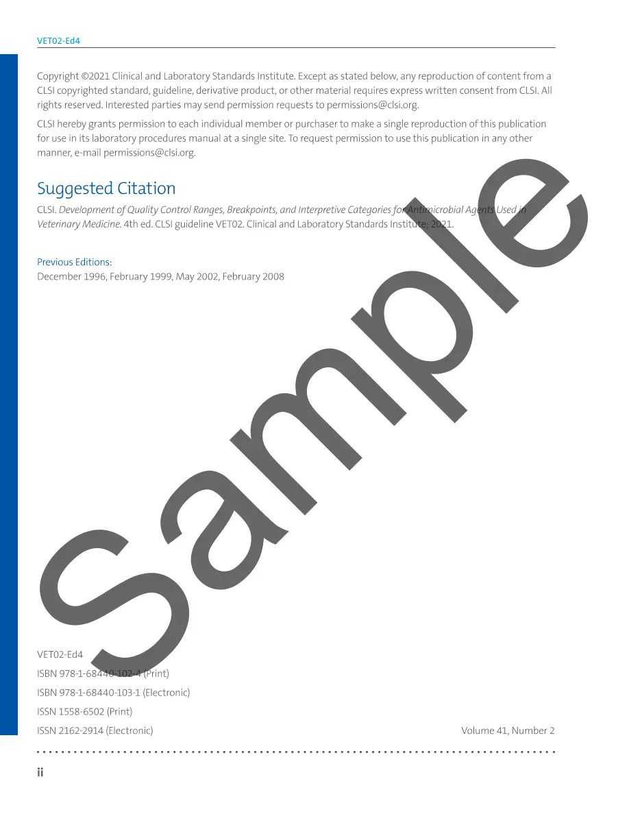 CLSI VET02 CLSI VET02 pdf