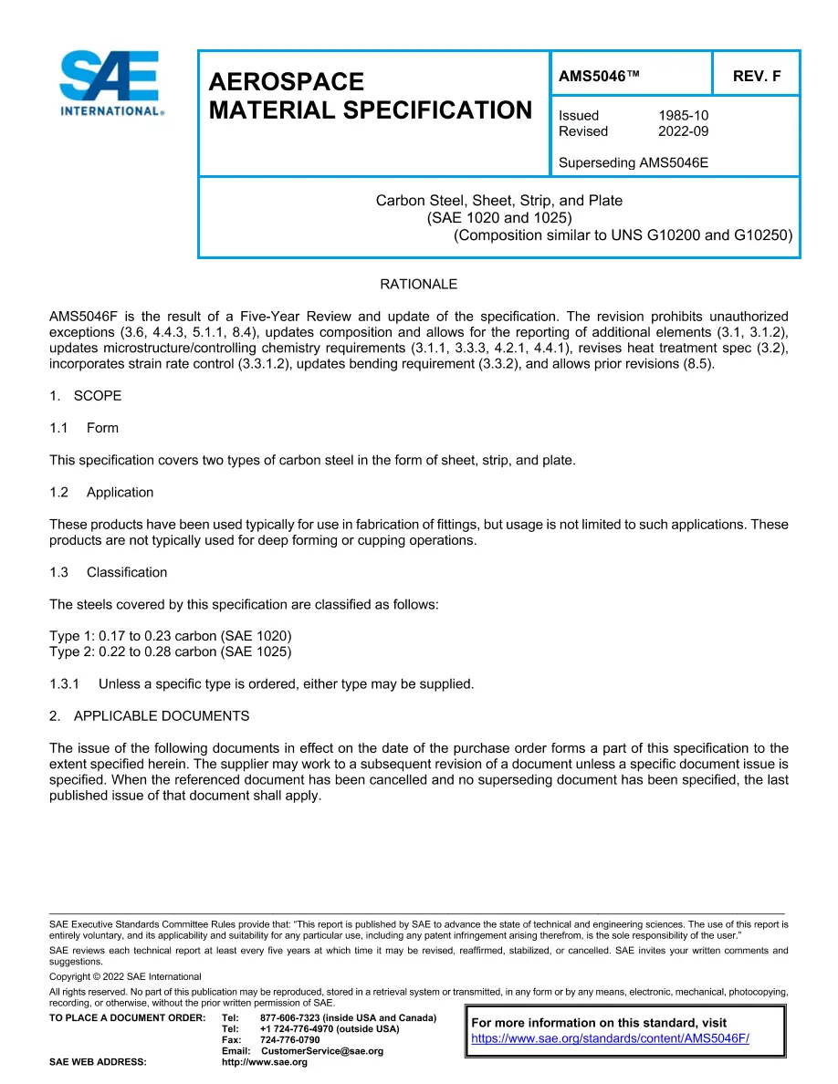 SAE AMS5046F pdf