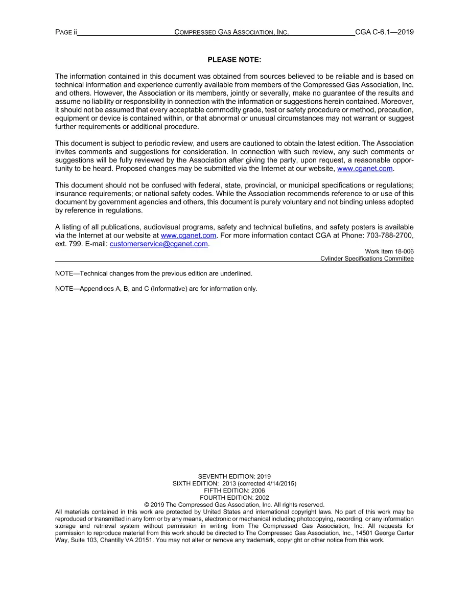 CGA C-6.1 CGA C-6.1 pdf