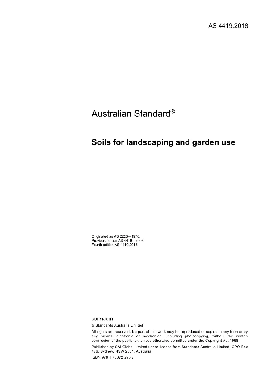 AS 4419:2018 AS 4419:2018 pdf