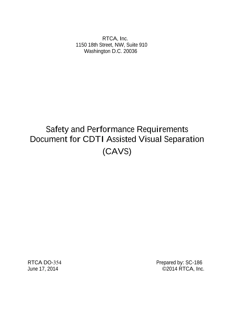 RTCA DO-354 RTCA DO-354 pdf