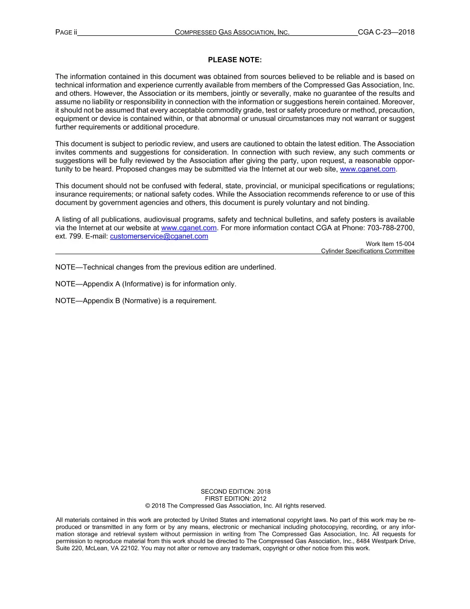 CGA C-23 CGA C-23 pdf