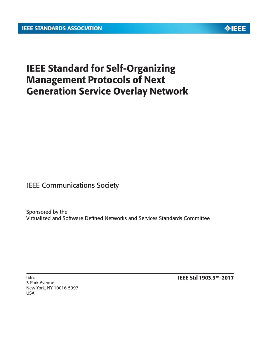 IEEE 1903.3-2017 IEEE 1903.3-2017 pdf