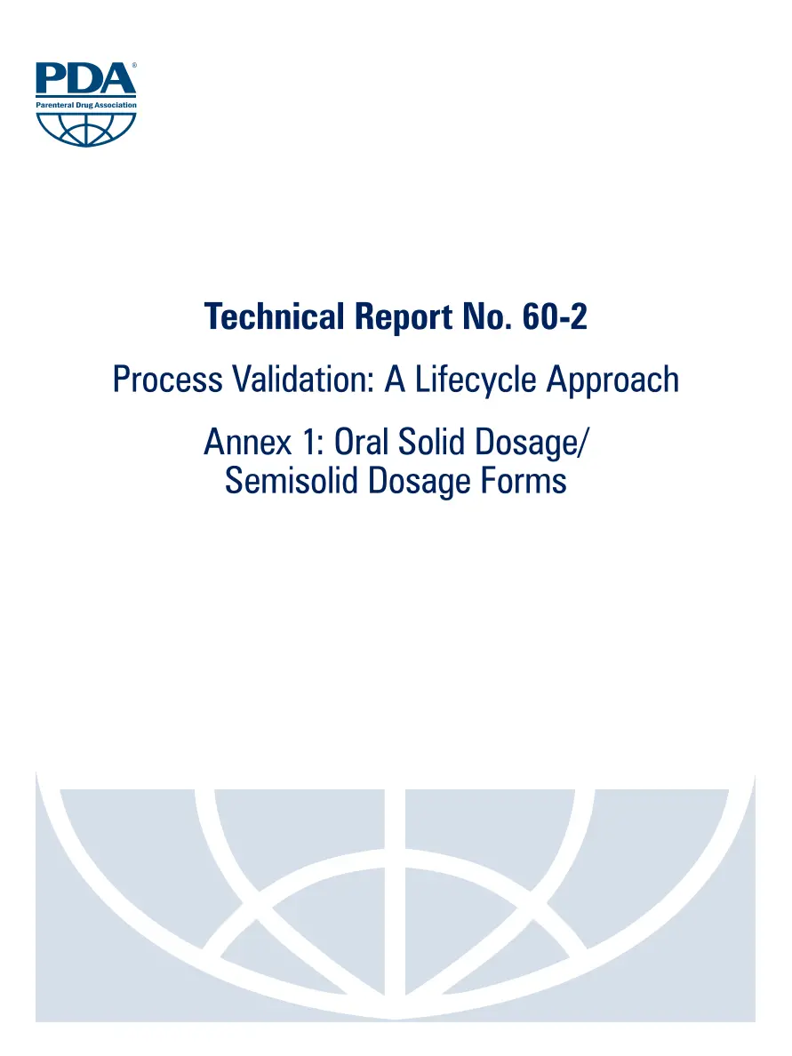 PDA TR 60-2 PDA TR 60-2 pdf