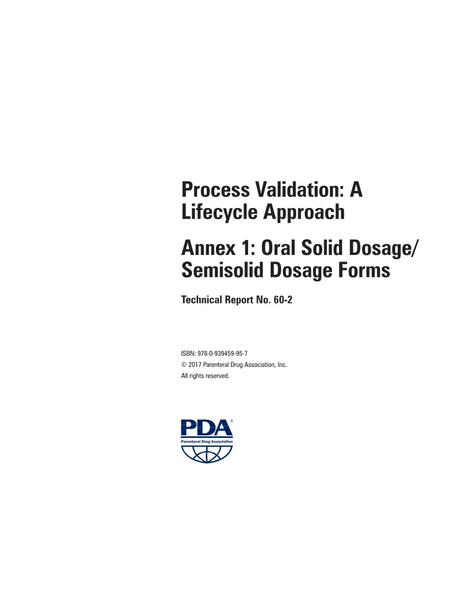 PDA TR 60-2 PDA TR 60-2 pdf