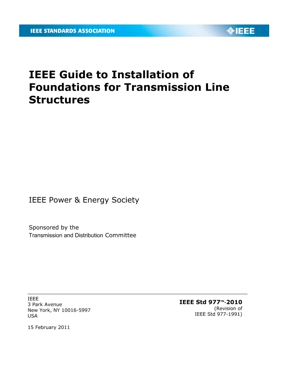 IEEE 977-2010 IEEE 977-2010 pdf