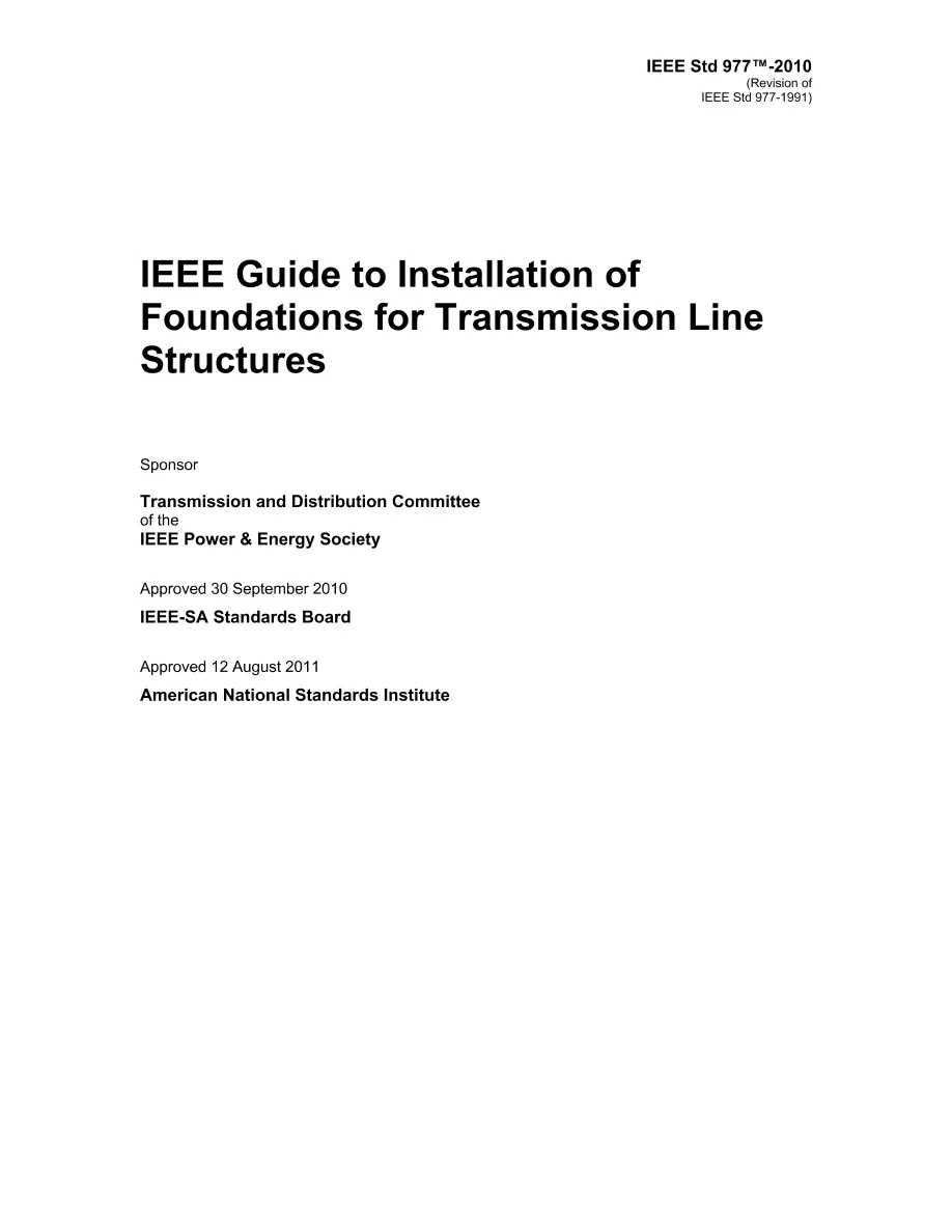 IEEE 977-2010 IEEE 977-2010 pdf