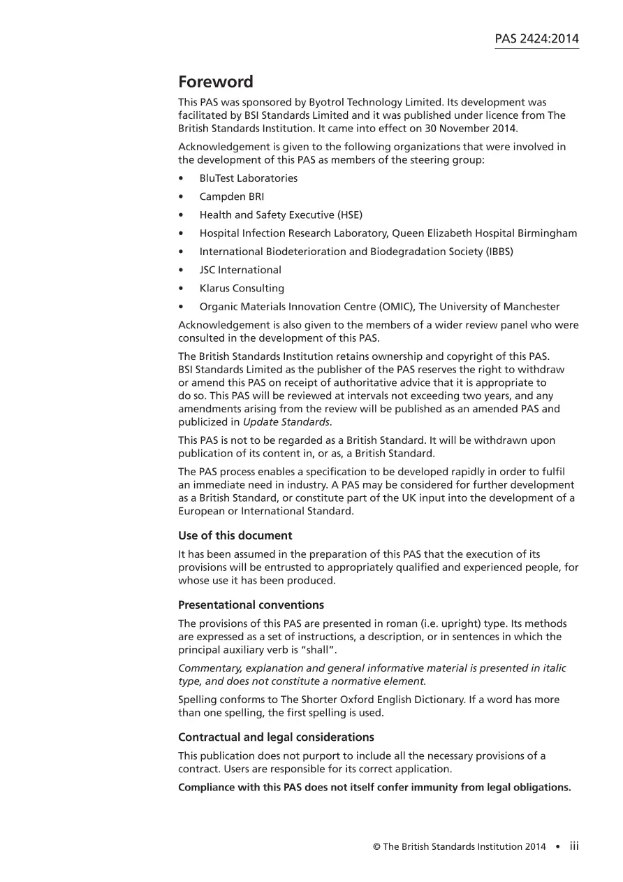 BS PAS 2424:2014 BS PAS 2424:2014 pdf