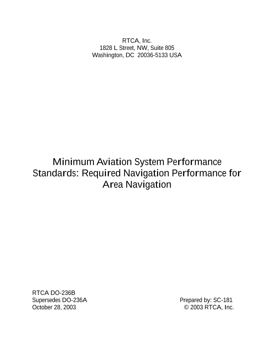 RTCA DO-236B pdf