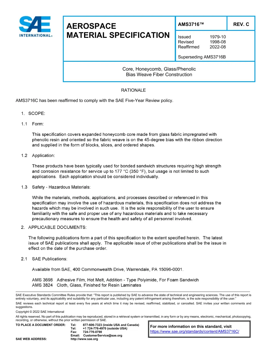 SAE AMS3716C SAE AMS3716C pdf