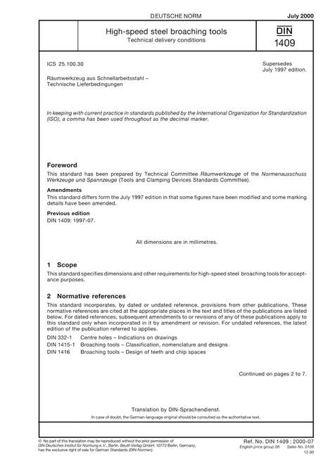 DIN 1409 pdf