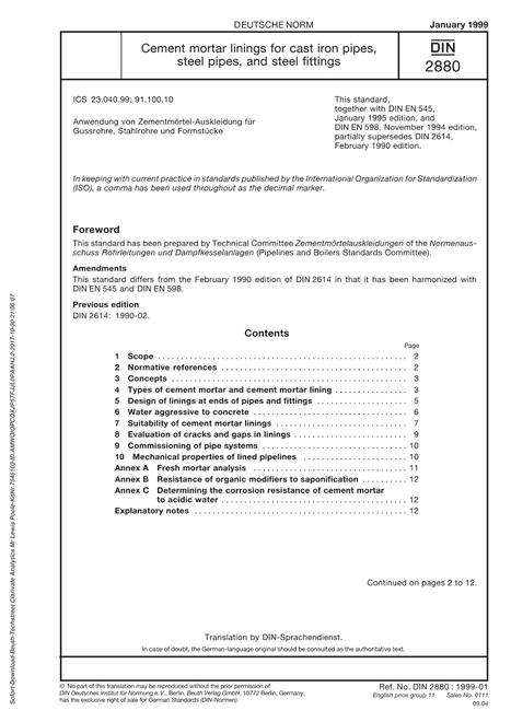 DIN 2880 pdf