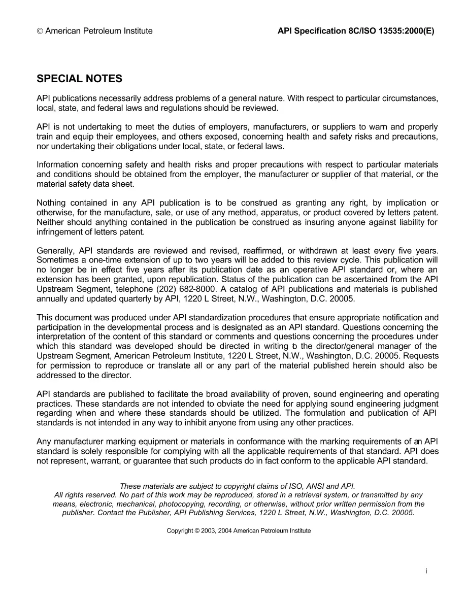 API Spec 8C API Spec 8C pdf