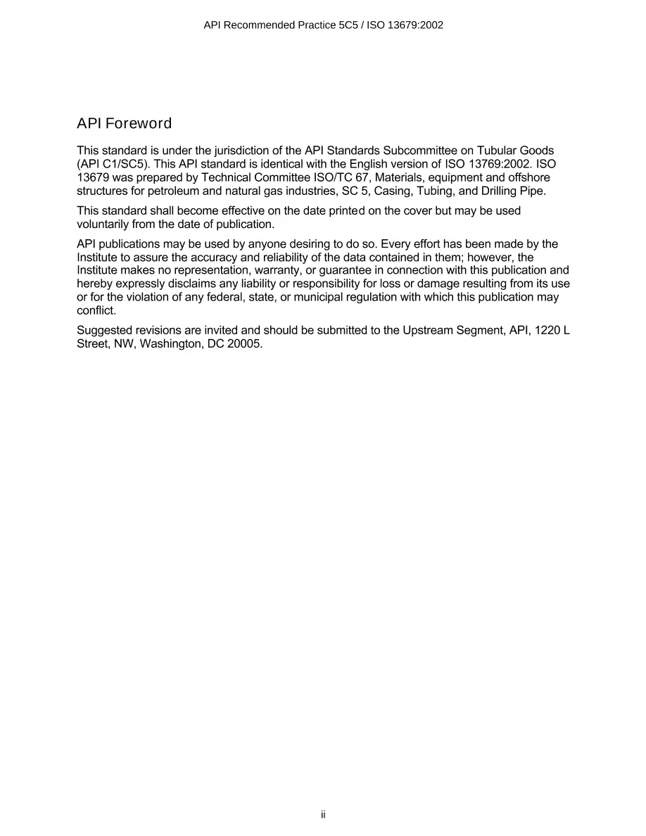 API RP 5C5 (R2015) API RP 5C5 (R2015) pdf