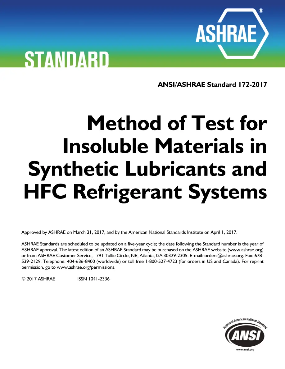 ASHRAE 172-2017 pdf