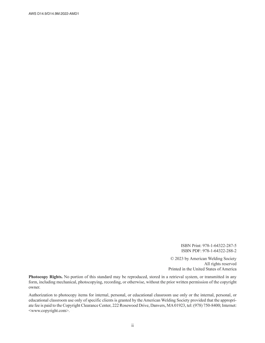 AWS D14.9/D14.9M-2022 AWS D14.9/D14.9M-2022 pdf