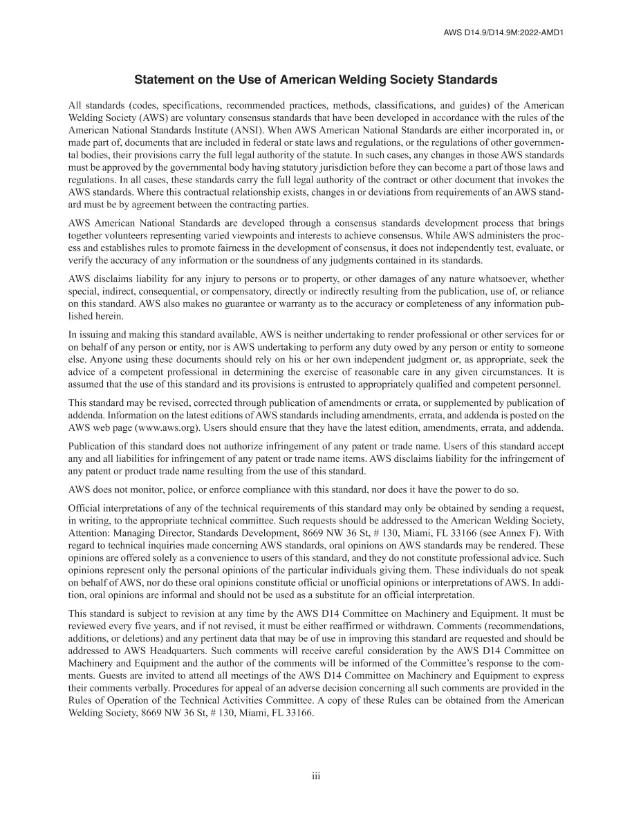AWS D14.9/D14.9M-2022 AWS D14.9/D14.9M-2022 pdf