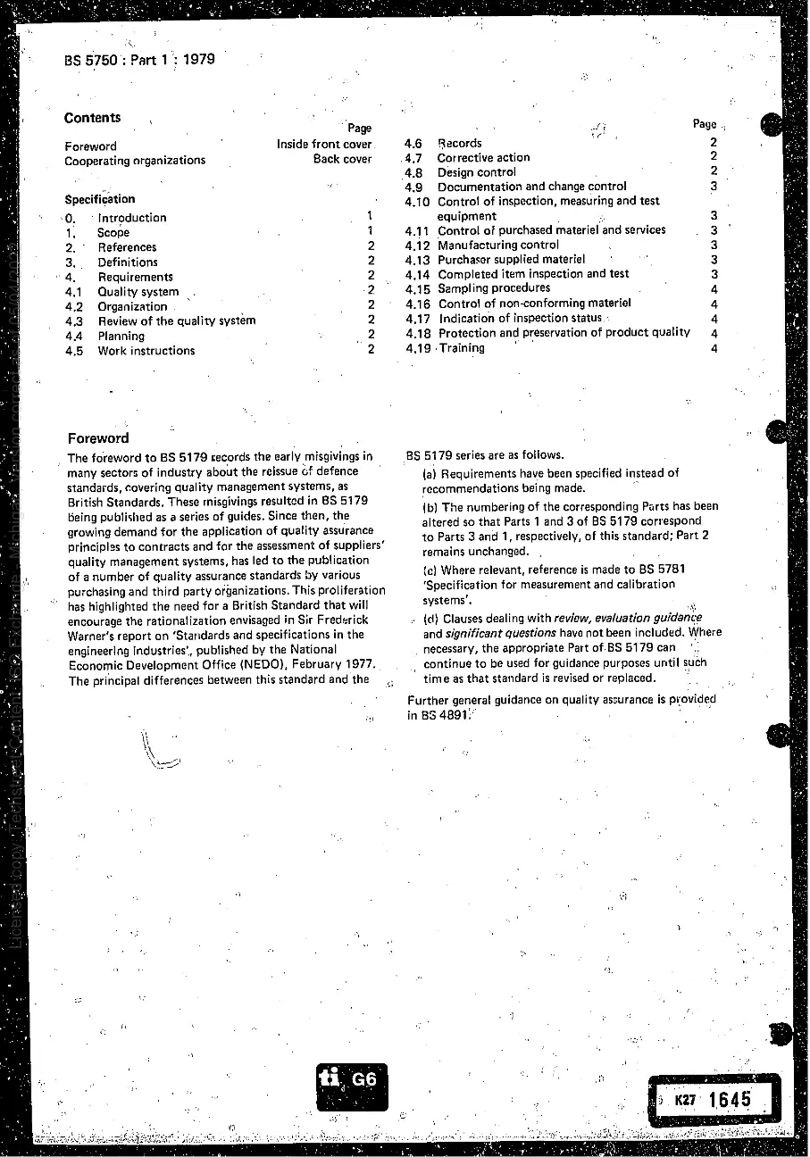 BS 5750-1:1979 BS 5750-1:1979 pdf