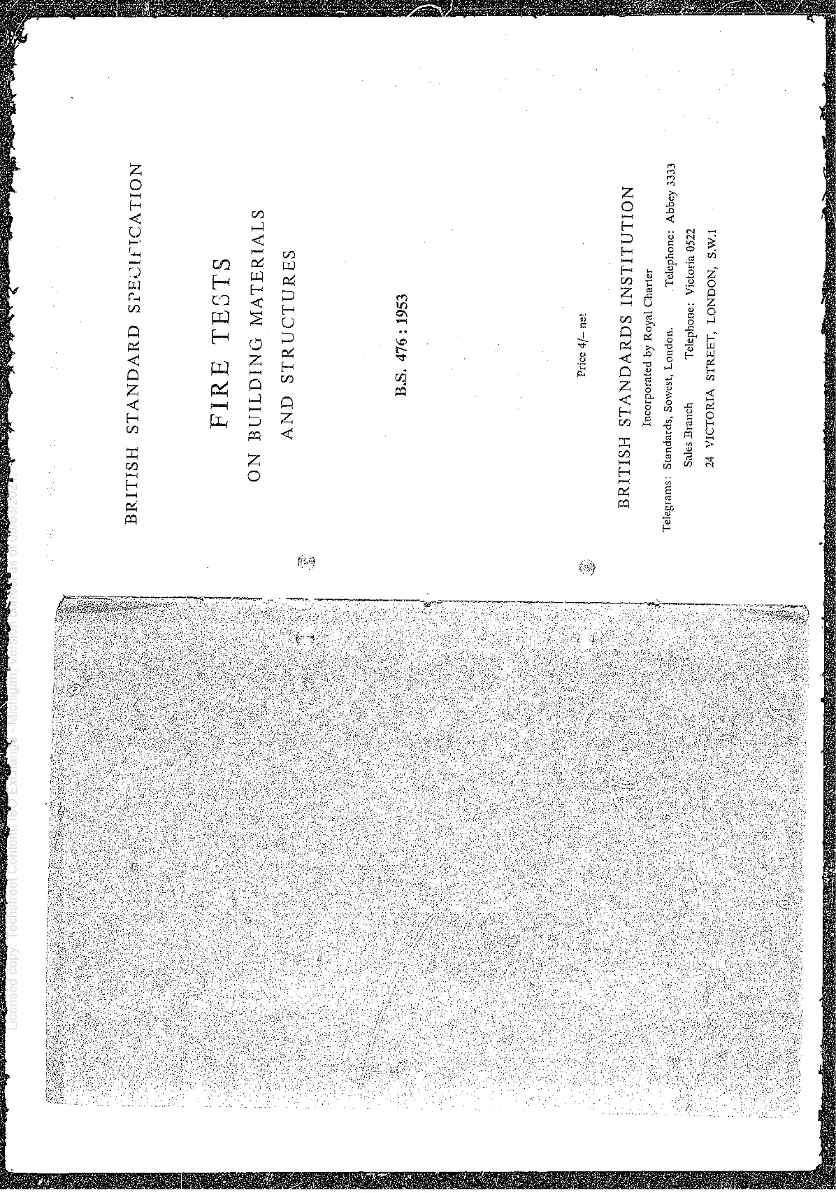 BS 476:1953 BS 476:1953 pdf