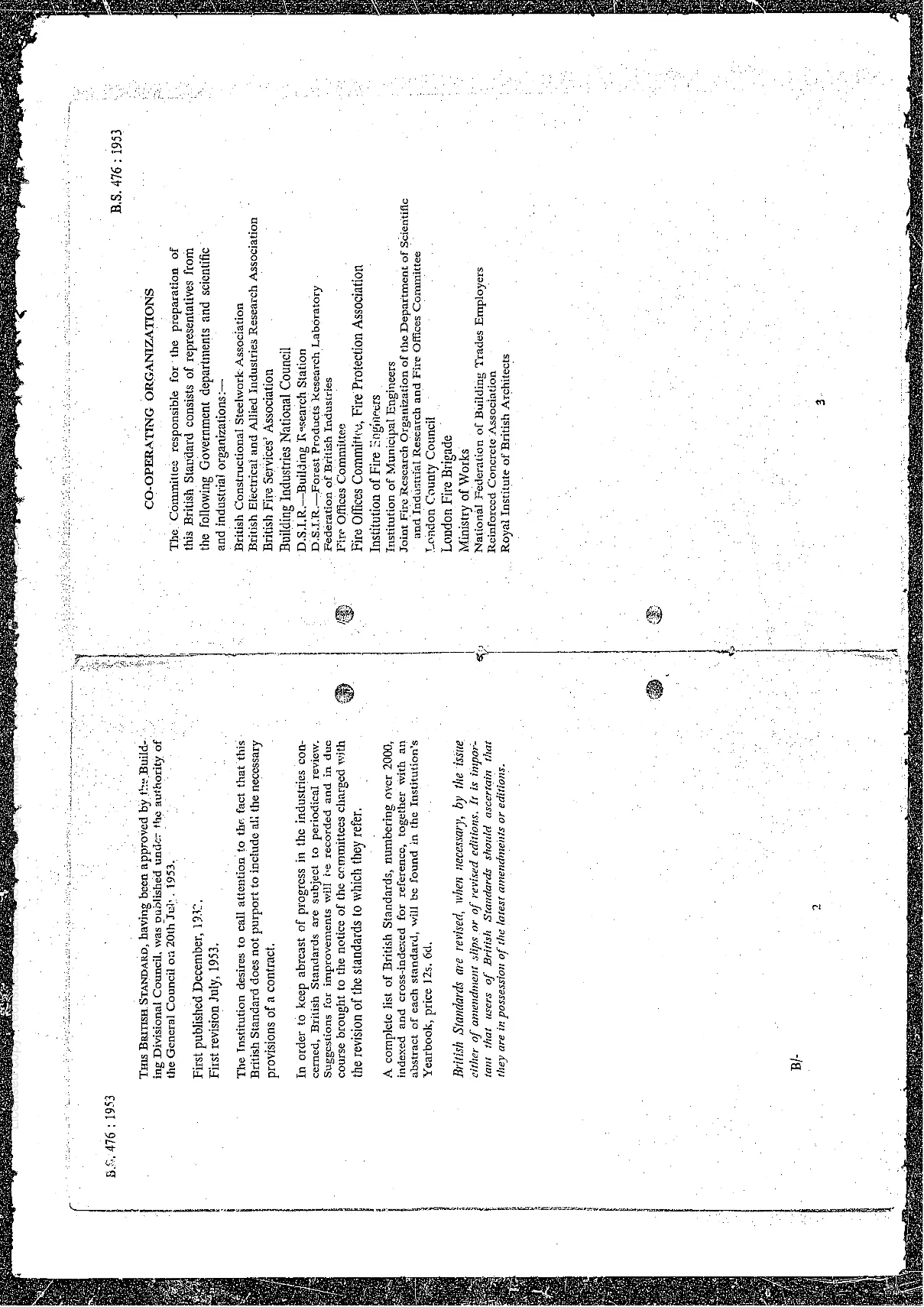 BS 476:1953 BS 476:1953 pdf