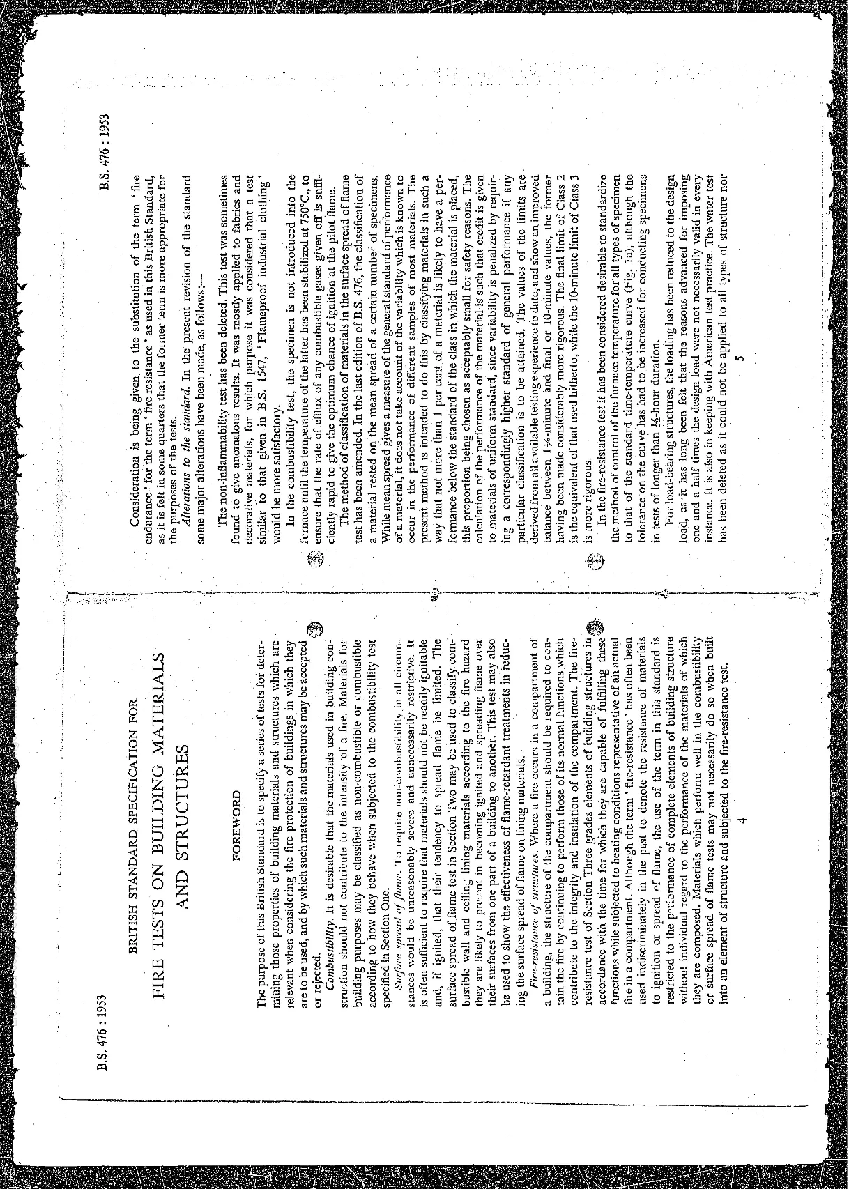 BS 476:1953 BS 476:1953 pdf