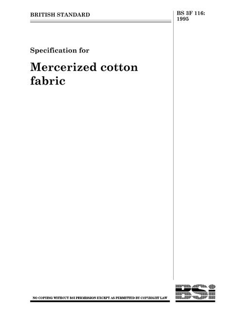 BS 3F 116:1995 pdf
