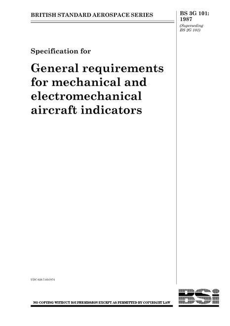 BS 3G 101:1987 pdf