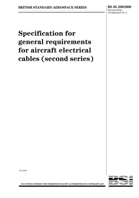 BS 3G 230:2000 BS 3G 230:2000 pdf