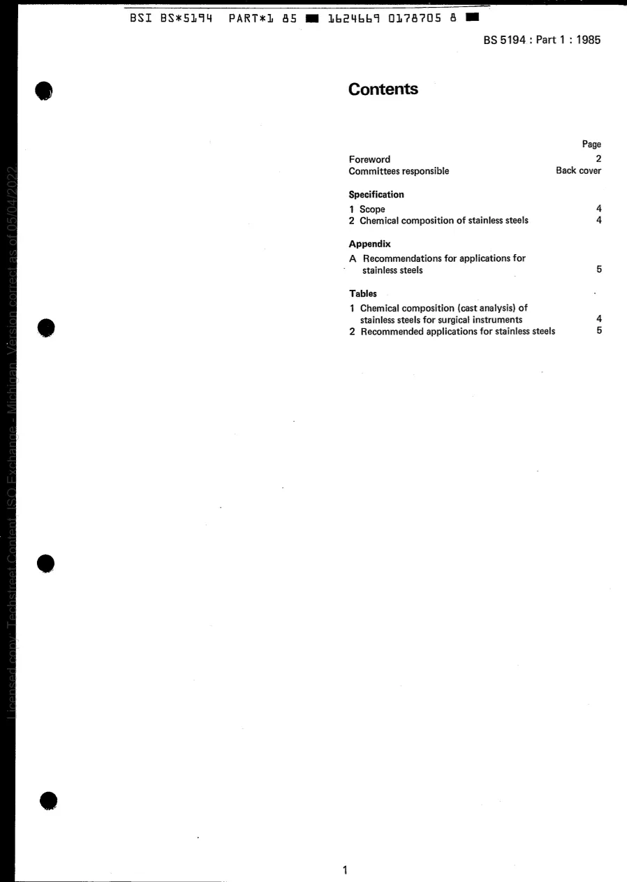 BS 5194-1:1985 BS 5194-1:1985 pdf