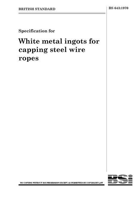 BS 643:1970 BS 643:1970 pdf