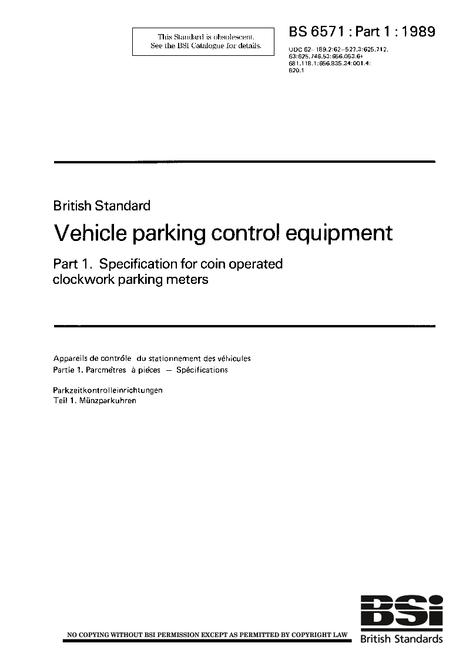 BS 6571-1:1989 BS 6571-1:1989 pdf