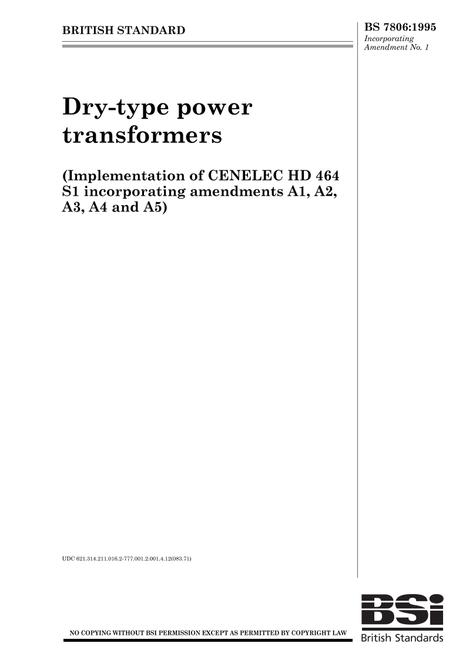 BS 7806:1995 pdf