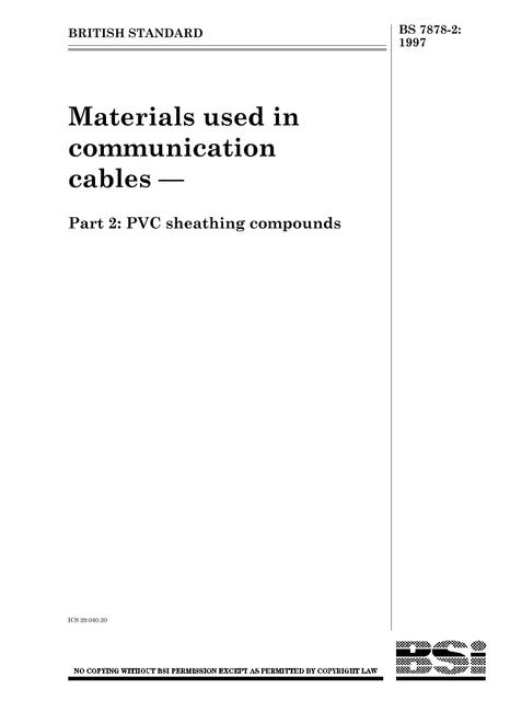 BS 7878-2:1997 pdf