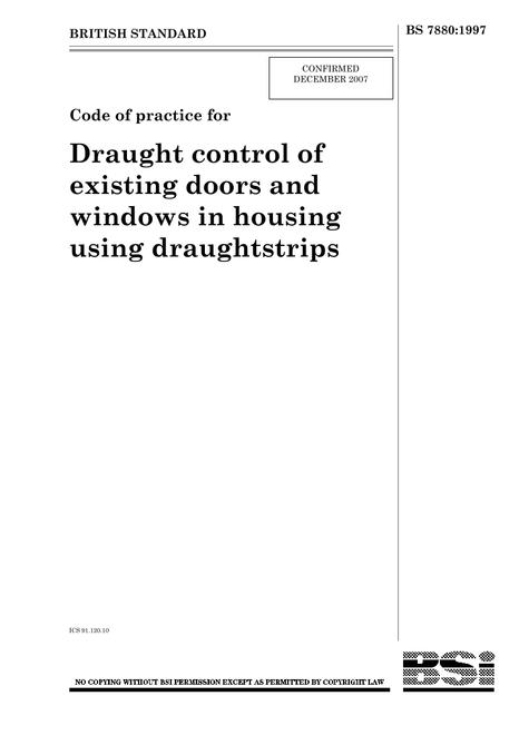 BS 7880:1997 BS 7880:1997 pdf