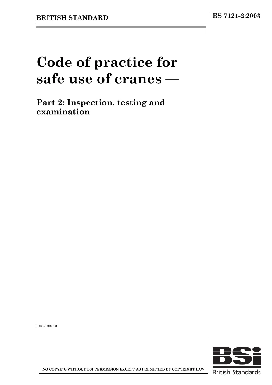 BS 7121-2:2003 BS 7121-2:2003 pdf