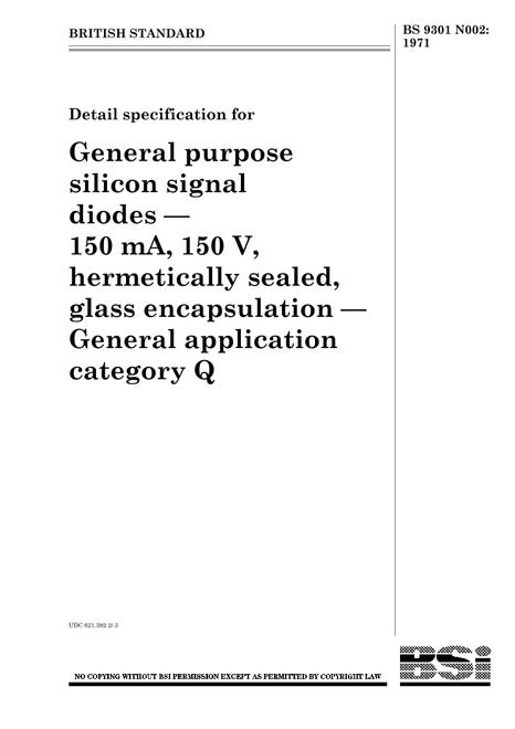 BS 9301 N002:1971 BS 9301 N002:1971 pdf